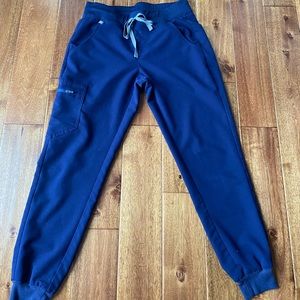 Figs Navy Zamora Scrubs pants- joggers